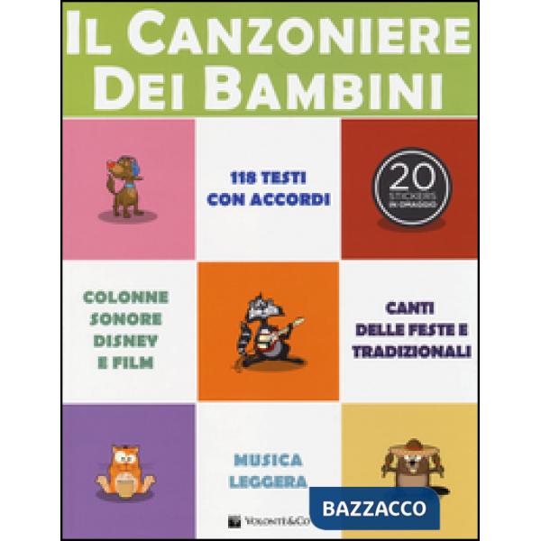 Canzoniere dei bambini. Con adesivi (Il)