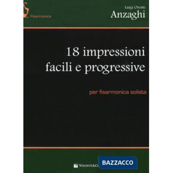 18 impressioni facili e progressive, per fisarmonica solista. Vol. 2