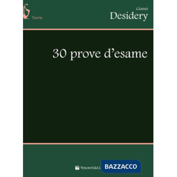 30 prove d'esame