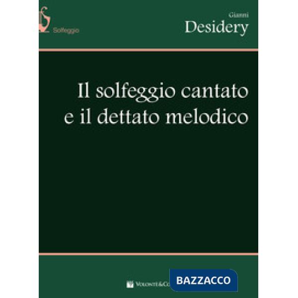 Solfeggio cantato e dettato melodico