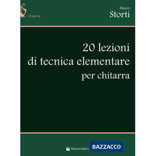 20 lezioni di tecnica elementare per chitarra
