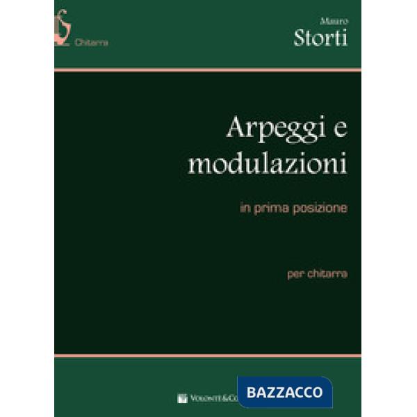 Arpeggi e modulazioni in prima posizione per chitarra