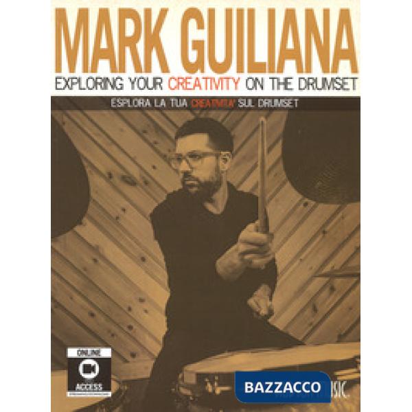 Esplora la tua creatività sul drumset. Con accesso ai video online