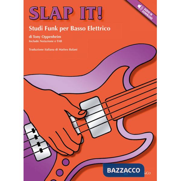 Slap it! Studi funk per basso elettrico. Con File audio per il download
