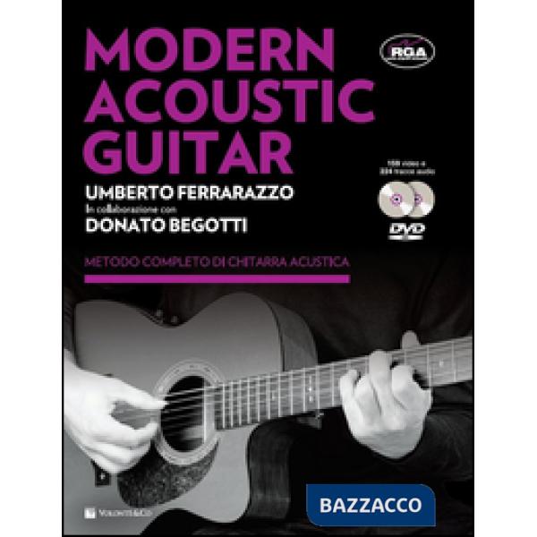 Modern acoustic guitar. Con 2 DVD