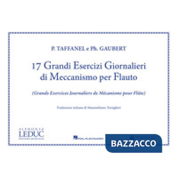 17 grandi esercizi giornalieri di meccanismo per flauto