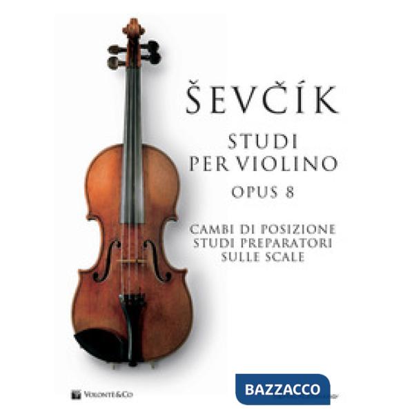 Sevcik violin studies Opus 8. Ediz. italiana