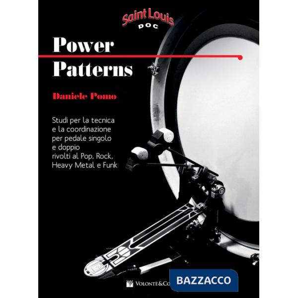 Power patterns. Studi per la tecnica e la coordinazione per pedale singolo e doppio rivolti al pop, rock, heavy metal e funk. Me
