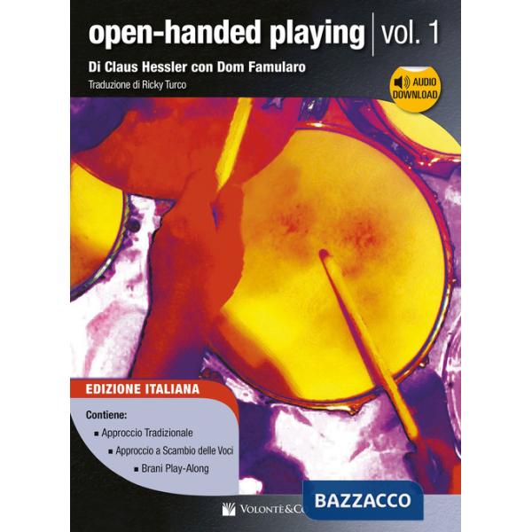 Open-handed playing. Metodo. Con File audio per il download: file audio per il download