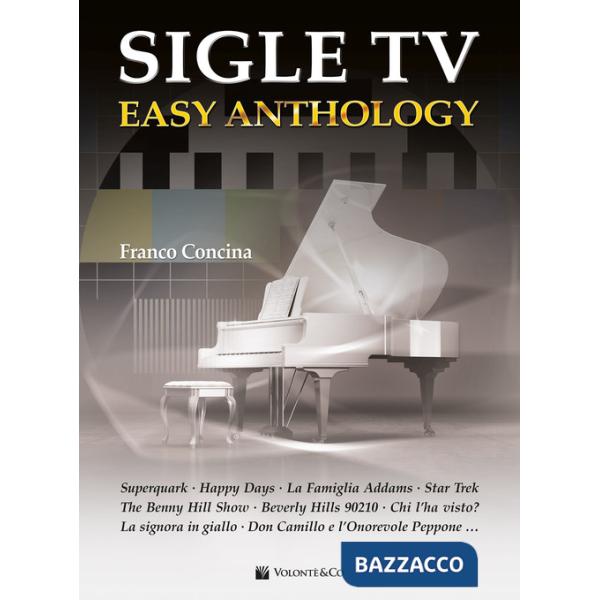 Sigle tv. Easy anthology. Partitura
