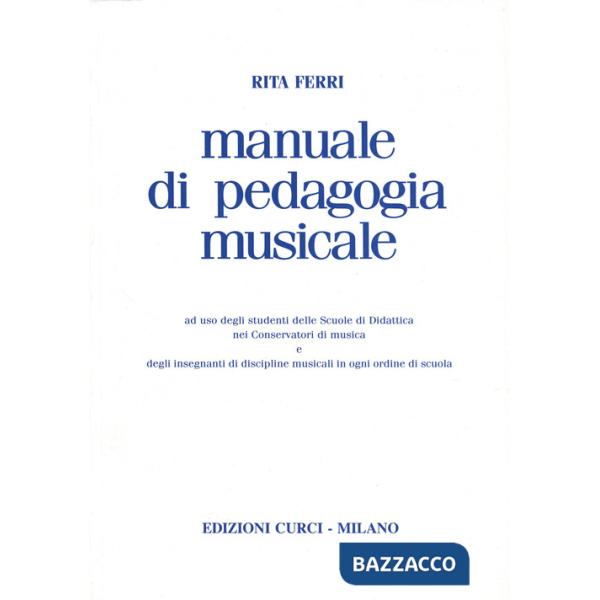 Manuale di pedagogia musicale