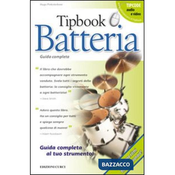 Tipbook. Batteria