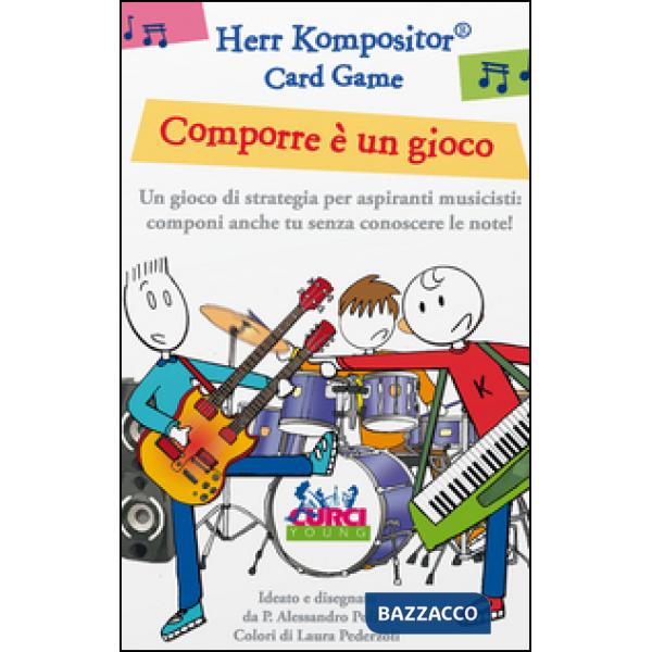 Herr Kompositor. Card Game. Comporre è un gioco. Gioco di strategia per aspiranti musicisti