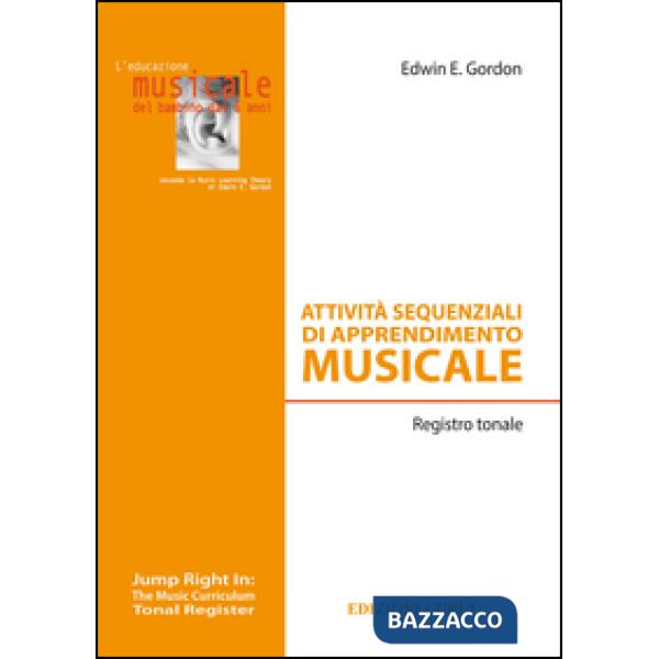Attività sequenziali di apprendimento musicale. Registro tonale