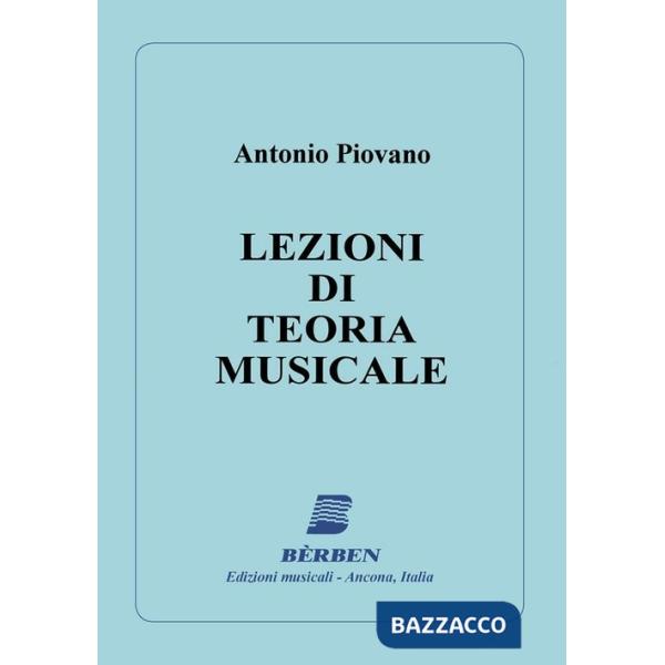 Lezioni di teoria musicale. Metodo