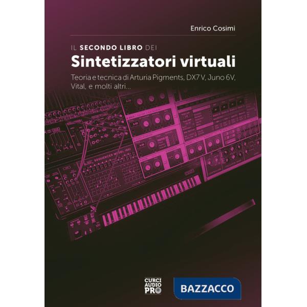 Secondo libro dei sintetizzatori virtuali. Teoria e tecnica di Arturia Pigments, DX7V, Juno 6V, Vital, e molti altri... (Il)