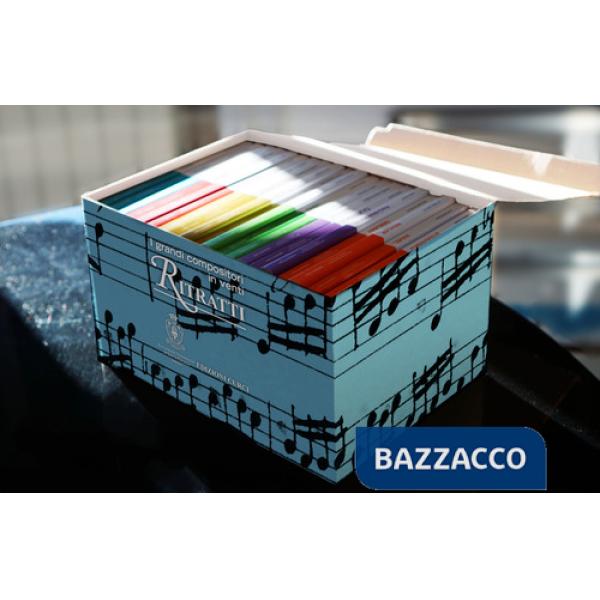 Cofanetto collana Ritratti. Elegante confezione contenente i 20 volumi della collana