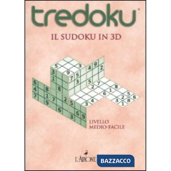 Tredoku. Il sudoku in 3D. Medio-facile