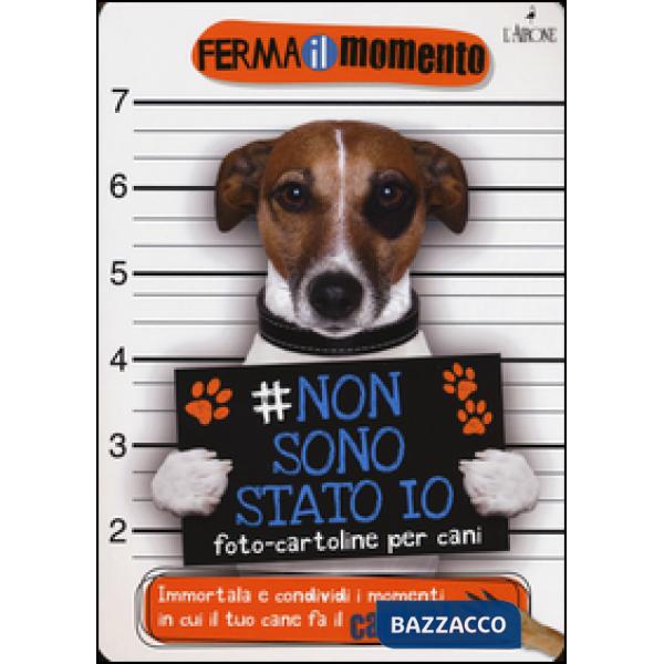Non sono stato io. Foto-cartoline per cani