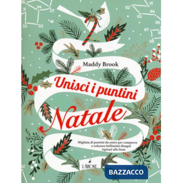 Unisci di puntini. Natale. Art therapy