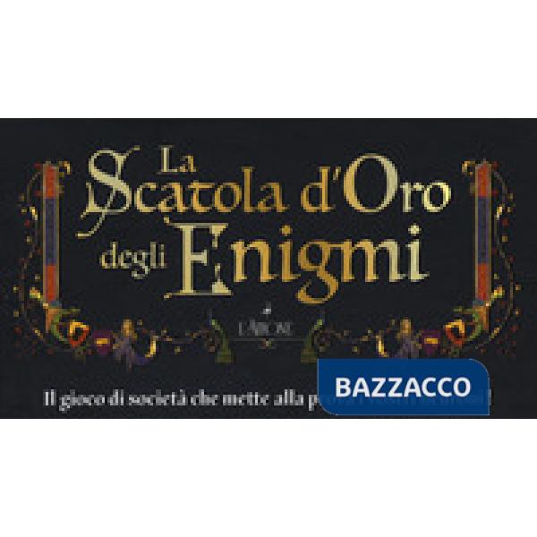 La scatola d'oro degli enigmi. Con Carte