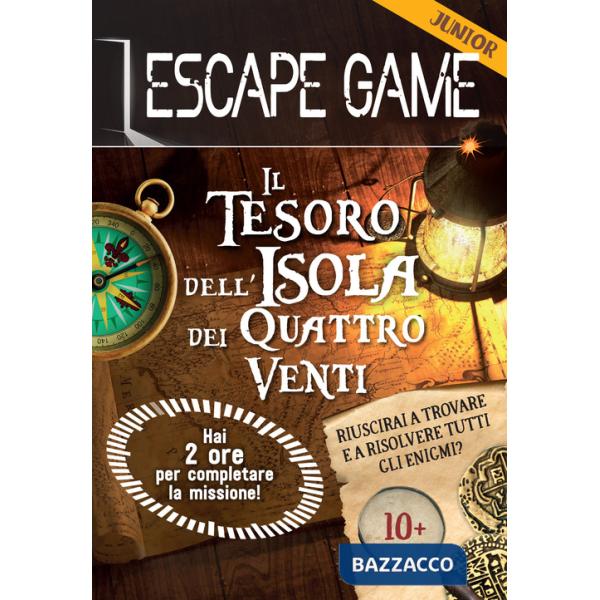 Tesoro dell'isola dei quattro venti. Escape game (Il)
