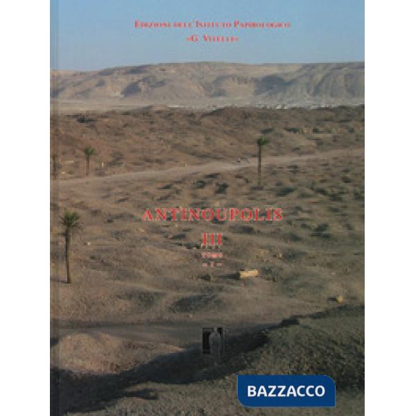 Antinoupolis. Vol. 3/1-2: Scavi e materiali