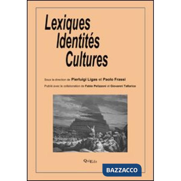 Lexiques identités cultures