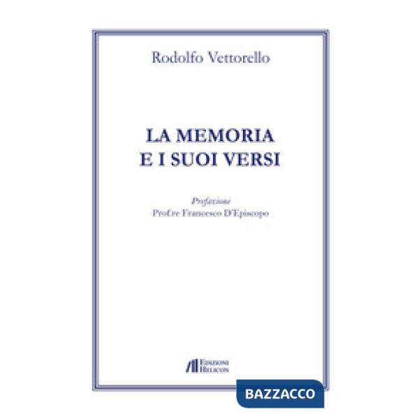 Memoria e i suoi versi (La)
