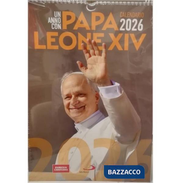 Calendario famiglia cristiana 2026. Un anno con papa Leone XIV