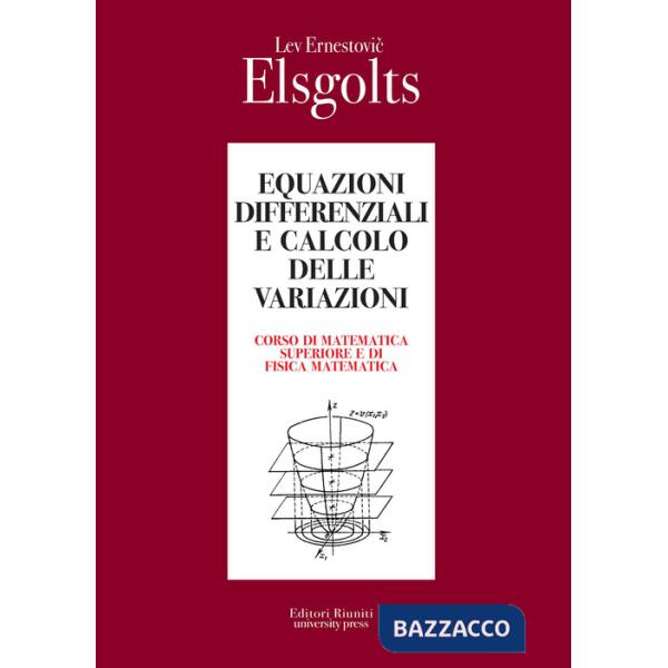 Equazioni differenziali e calcolo delle variazioni