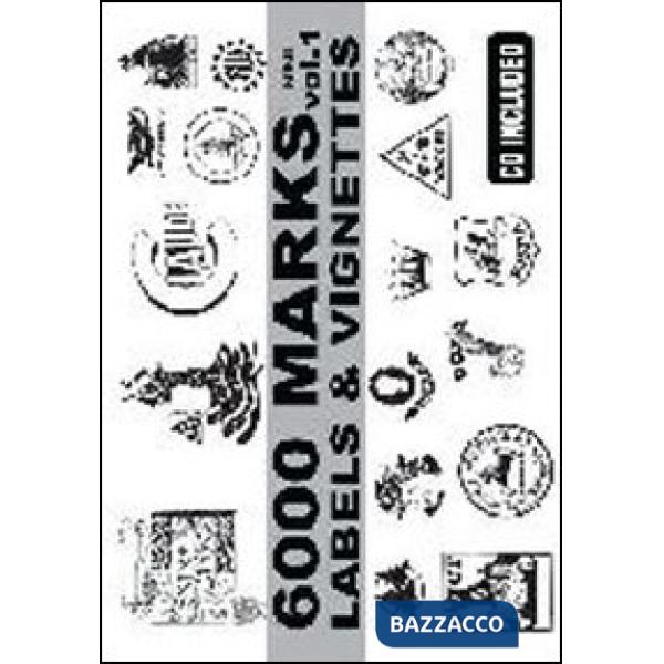 6000 marks Mini. Labels & vignettes. Ediz. illustrata. Con CD-ROM. Vol. 1