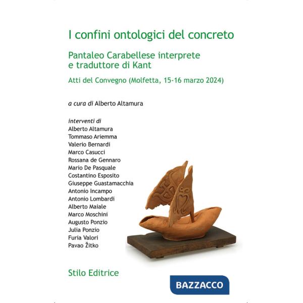 Confini ontologici del concreto. Pantaleo Carabellese interprete e traduttore di Kant (I)