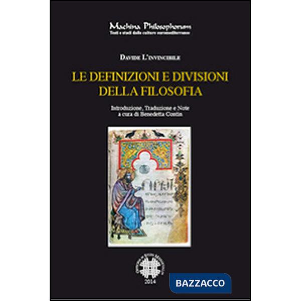 Definizioni e divisioni della filosofia. Ediz. italiana e armena (Le)