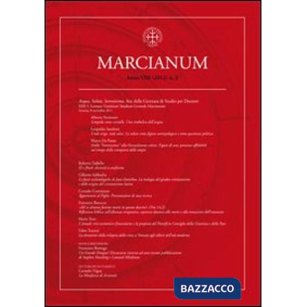 Marcianum (2012). Vol. 1