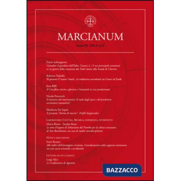 Marcianum (2013). Vol. 1