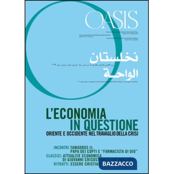 Oasis. Vol. 17: L'economia in questione