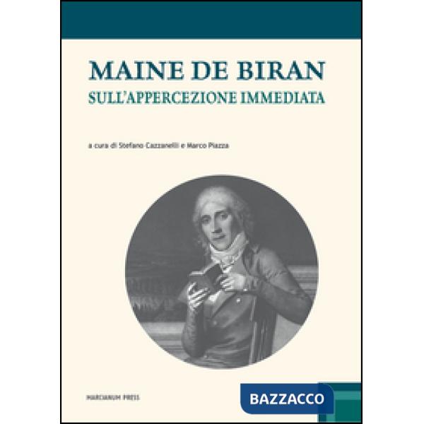 Sull'appercezione immediata