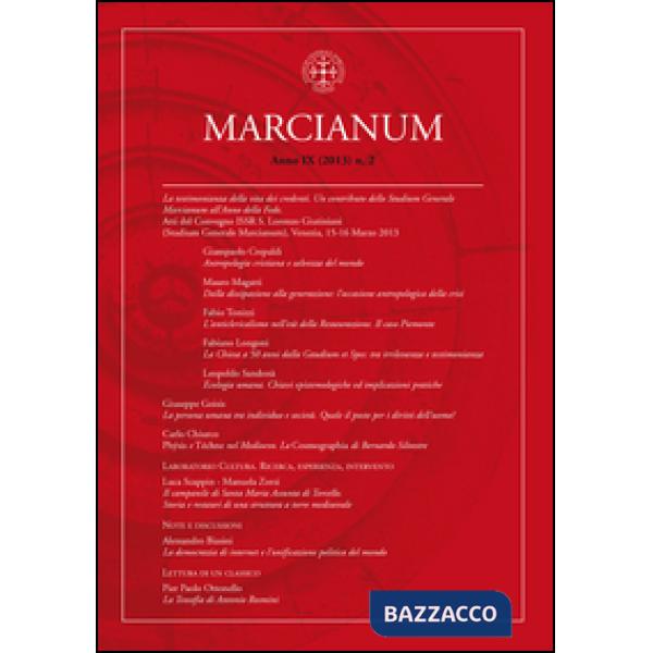 Marcianum (2013). Vol. 2