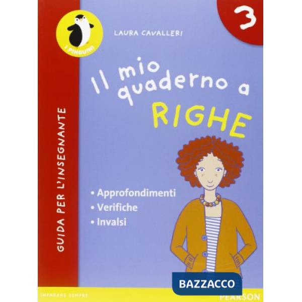 MIO QUADERNO A RIGHE 3 GUIDA VEND.