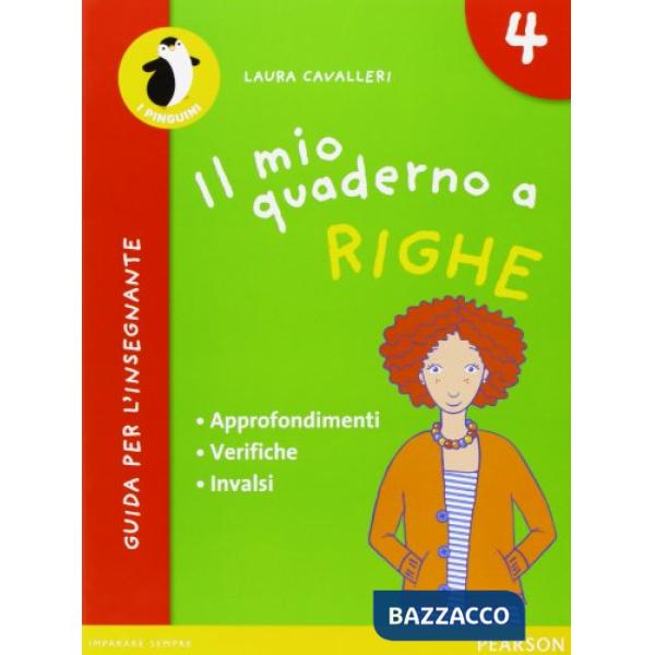 MIO QUADERNO A RIGHE 4 GUIDA VEND.