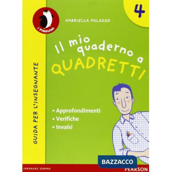 MIO QUADERNO A QUADRETTI 4 GUIDA VENDITA