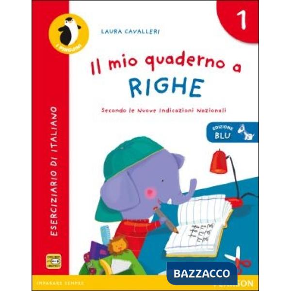 MIO QUADERNO A RIGHE 1 ED. BLU
