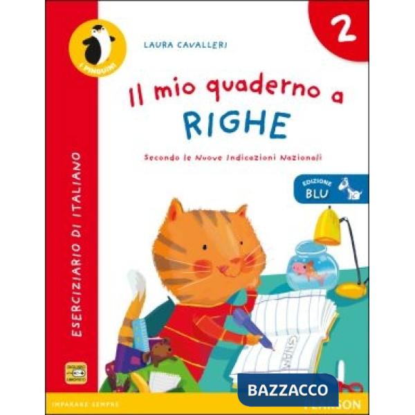 MIO QUADERNO A RIGHE 2 ED. BLU