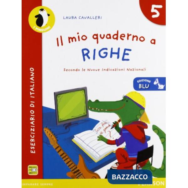 MIO QUADERNO A RIGHE 5 ED. BLU