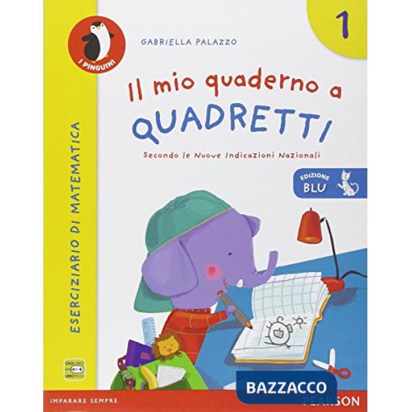 MIO QUADERNO A QUADRETTI 1 ED. BLU