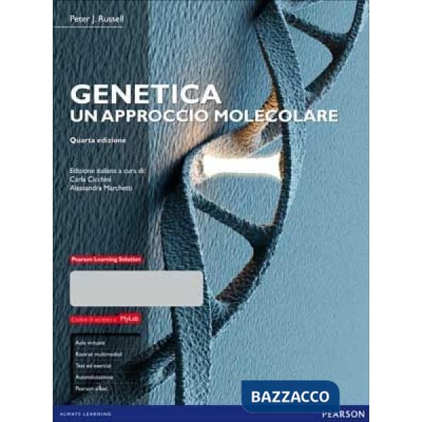 GENETICA APPROCCIO MOLEC 4ED LIBRO + MYLAB + ETEXT