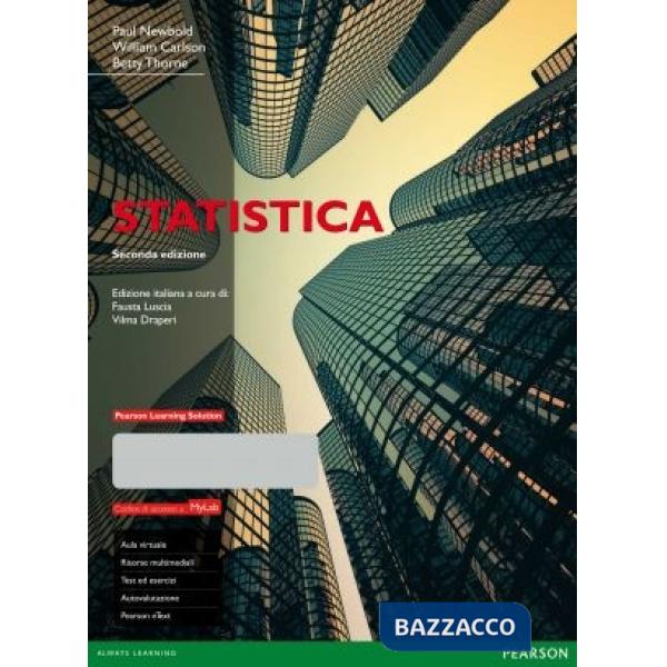 Statistica. Ediz. MyLab. Con aggiornamento online. Con e-book
