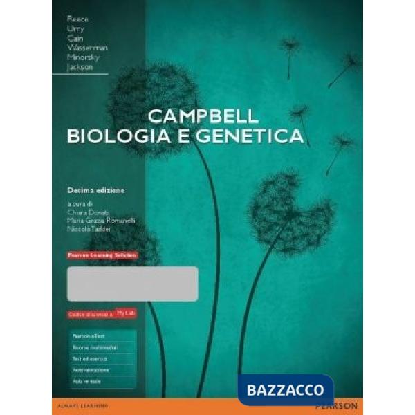 CAMPBELL. BIOLOGIA E GENETICA. EDIZ. MYLAB. CON AGGIORNAMENTO ONLINE.