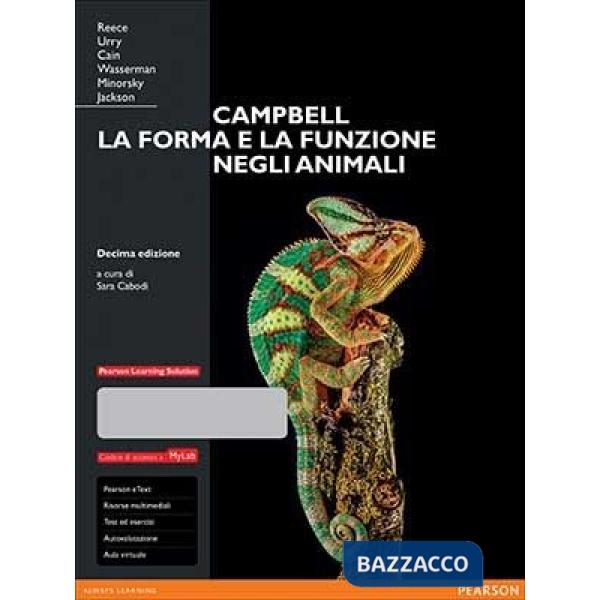 CAMPBELL FORMA FUNZIONE ANIMALI MYLAB ETEXT